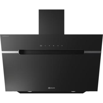 Bauknecht BHVS 91F LT DP K - Kopffreihaube mit Drop Protect, Schwarzglas, 90 cm